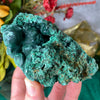 Malachite - Gorgeous Fibrous Malachite Mineral Display Specimen (C231)!
