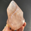 Hematoid Quartz- Red Fire Quartz (Harlequin) Flame Shape Free Form!  D33