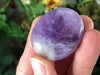 Amethyst! Chevron Amethyst Palm Stones! #138-145