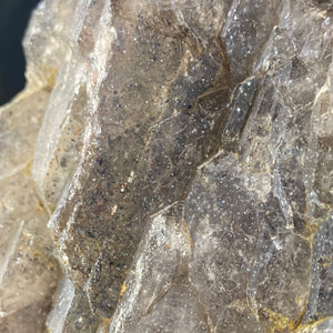STELLAR "Sacred 7" Included Smoky Amethyst Elestial Quartz! C483