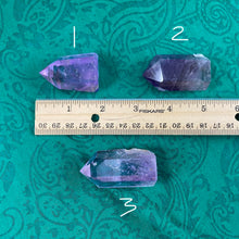 Load image into Gallery viewer, High Quality Amethyst Towers / Points / Obelisks! (per piece) (C389/C390/C391)