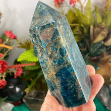 Load image into Gallery viewer, Apatite - CHUNKY Blue Apatite Tower / Point / Obelisk! B893