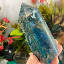 Load image into Gallery viewer, Apatite - CHUNKY Blue Apatite Tower / Point / Obelisk! B893