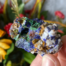 Load image into Gallery viewer, Azurite - Azurite &amp; Malachite Mineral Specimen from Morocco! (C632)