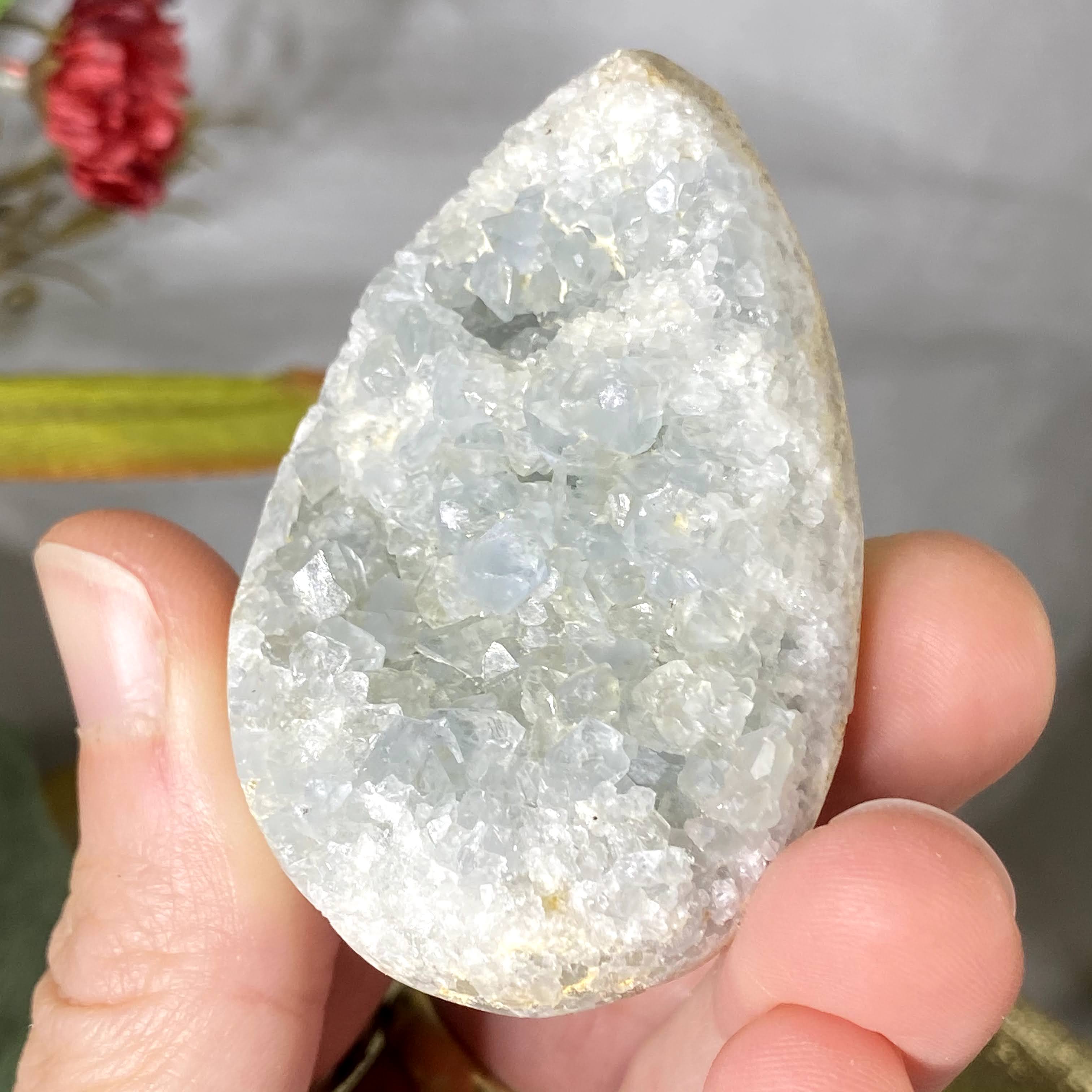 Celestite- Raw Celestite Crystal Cluster Eggs! (B731/B732)