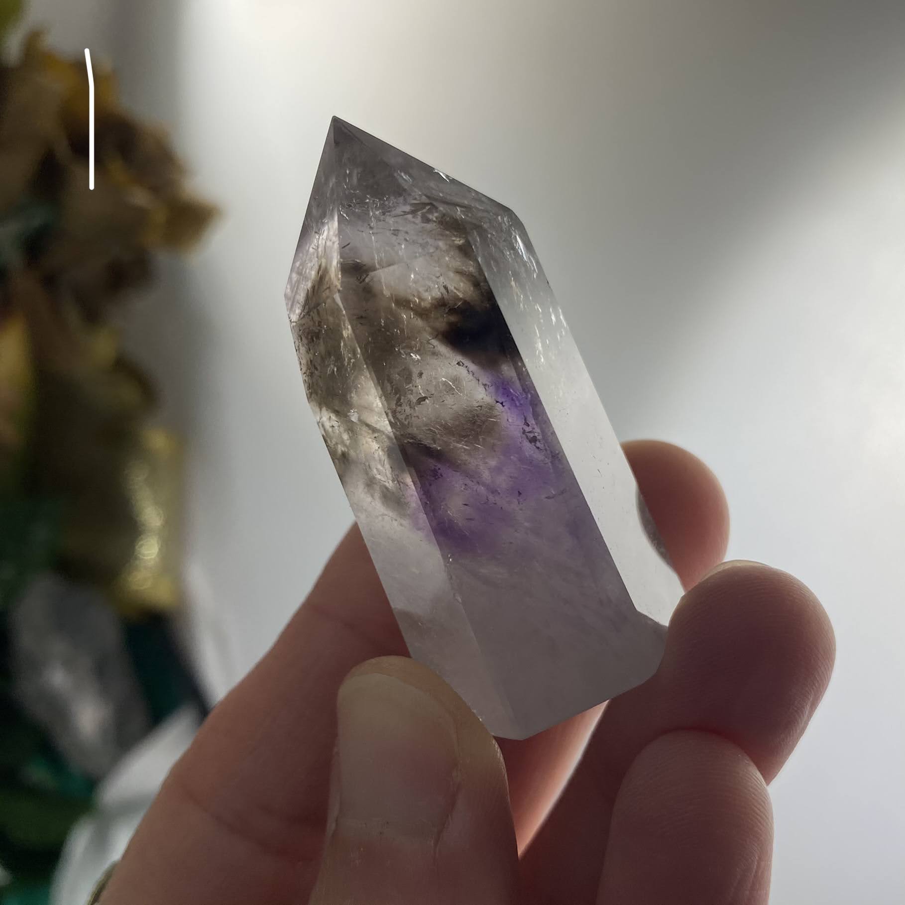 Quartz- Phantom Amethyst & Smoky Quartz Towers / Obelisks / Points! (B688/B689/B694/B696/B697)