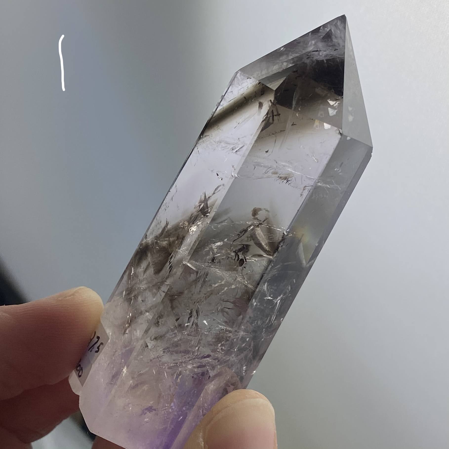 Quartz- Phantom Amethyst & Smoky Quartz Towers / Obelisks / Points! (B700/B701/B702)