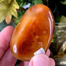 Load image into Gallery viewer, Carnelian - Polished Carnelian Fiery Palm Stones! Choose the one that speaks to YOU! (B20/B21/B23/352/A183)