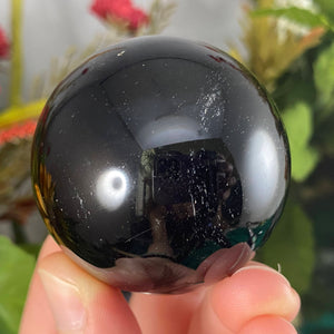 Obsidian - Gold Sheen Obsidian Sphere! C609 49.5mm