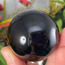 Load image into Gallery viewer, Obsidian - Gold Sheen Obsidian Sphere! C609 49.5mm