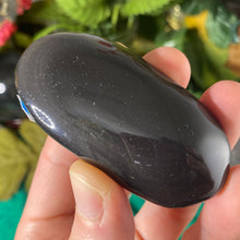 Load image into Gallery viewer, Obsidian- Rainbow Obsidian Palm Stones! (B766/B767/B768)