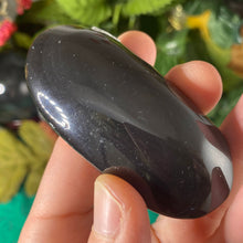 Load image into Gallery viewer, Obsidian- Rainbow Obsidian Palm Stones! (B766/B767/B768)