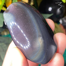 Load image into Gallery viewer, Obsidian- Rainbow Obsidian Palm Stones! (B766/B767/B768)