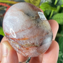 Load image into Gallery viewer, Hematoid Quartz- Red Fire Quartz (Harlequin) Palm Stones! Your Pick! (A167/A170/A171/A172)