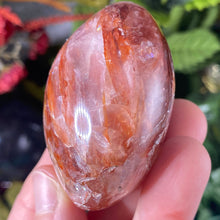 Load image into Gallery viewer, Hematoid Quartz- Red Fire Quartz (Harlequin) Palm Stones! Your Pick! (A167/A170/A171/A172)