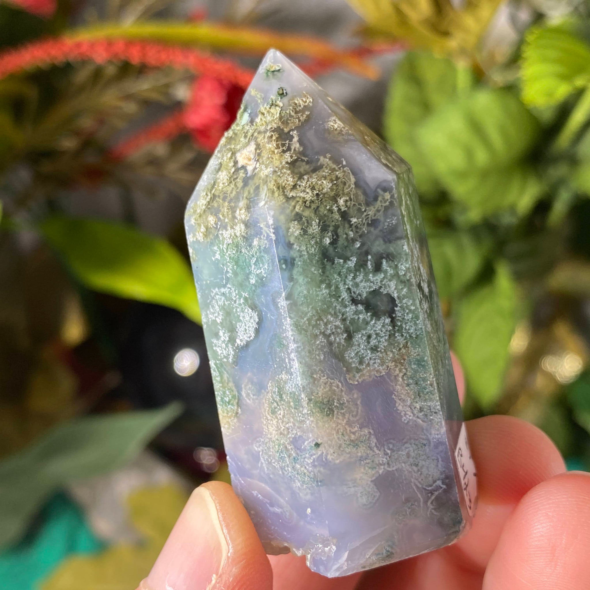 Shop Best Raw Moss Agate • The Green Crystal