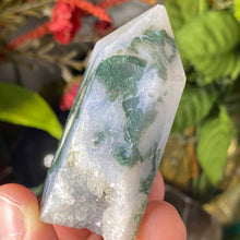 Load image into Gallery viewer, Agate - Super Green Dreamy Moss Agate Towers / Points / Obelisks! (B423/B425/B427/B430/B433)