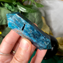 Load image into Gallery viewer, Apatite - Blue Apatite Double Terminated Shaped Points / Wands! (B209-B210-B211)