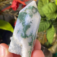 Load image into Gallery viewer, Agate - Super Green Dreamy Moss Agate Towers / Points / Obelisks! (B423/B425/B427/B430/B433)
