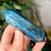 Load image into Gallery viewer, Apatite - Blue Apatite Double Terminated Shaped Points / Wands! (B209-B210-B211)