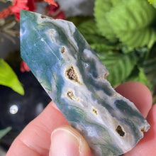 Load image into Gallery viewer, Agate - Super Green Dreamy Moss Agate Towers / Points / Obelisks! (B423/B425/B427/B430/B433)
