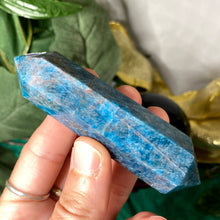 Load image into Gallery viewer, Apatite - Blue Apatite Double Terminated Shaped Points / Wands! (B212-B214)