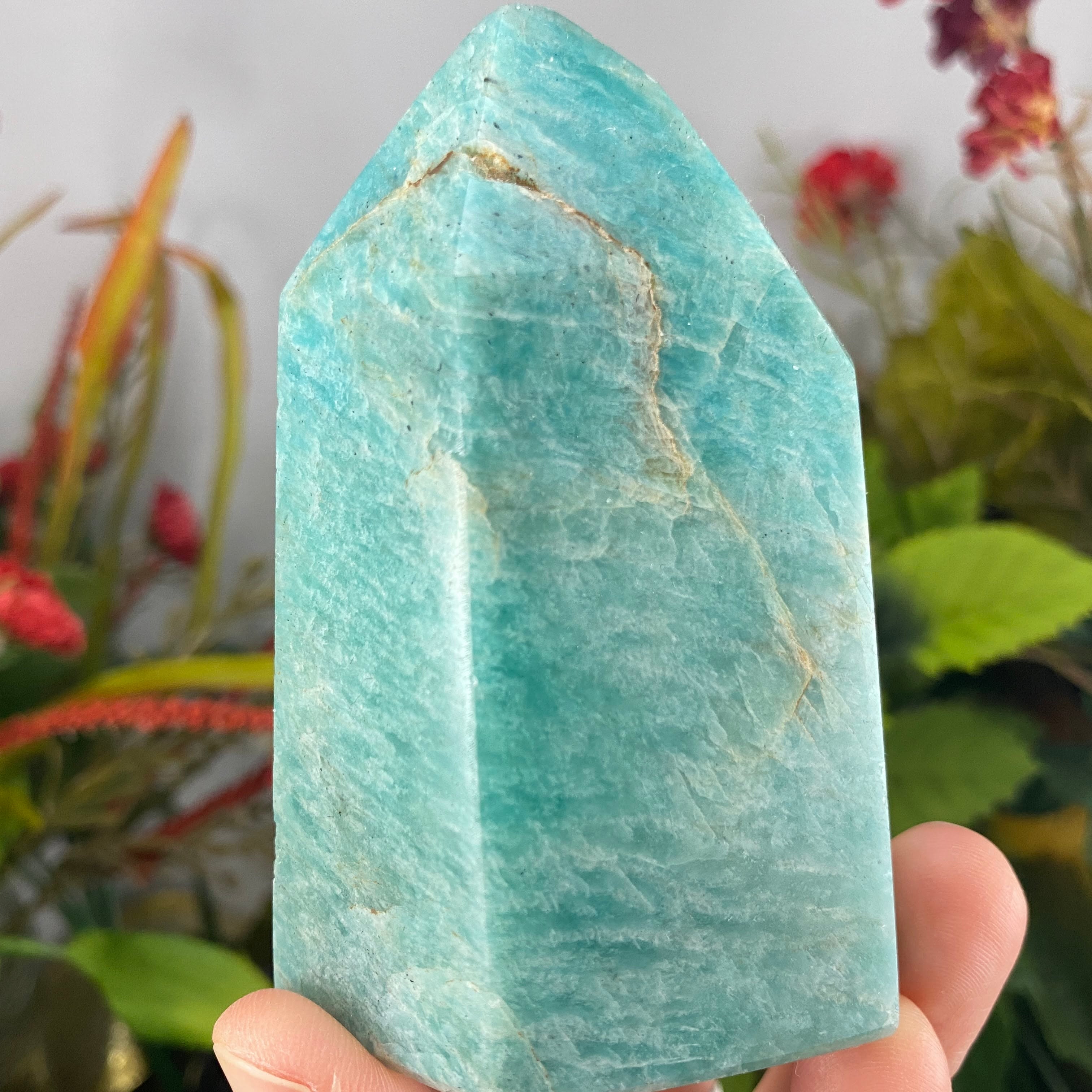 Amazonite - Amazonite Chonky Tower / Point / Obelisk! B714