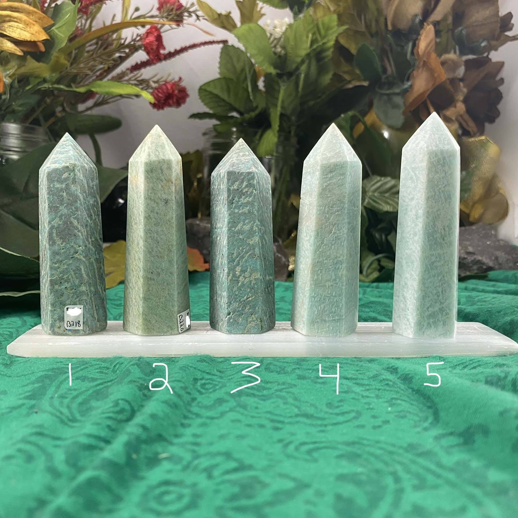 Amazonite - Amazonite Towers / Points / Obelisks! B218 / B220 / B221 / B222 / B223