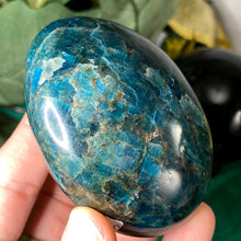 Load image into Gallery viewer, Apatite - X-Large GORGEOUS Blue Apatite Palm Stone! B35