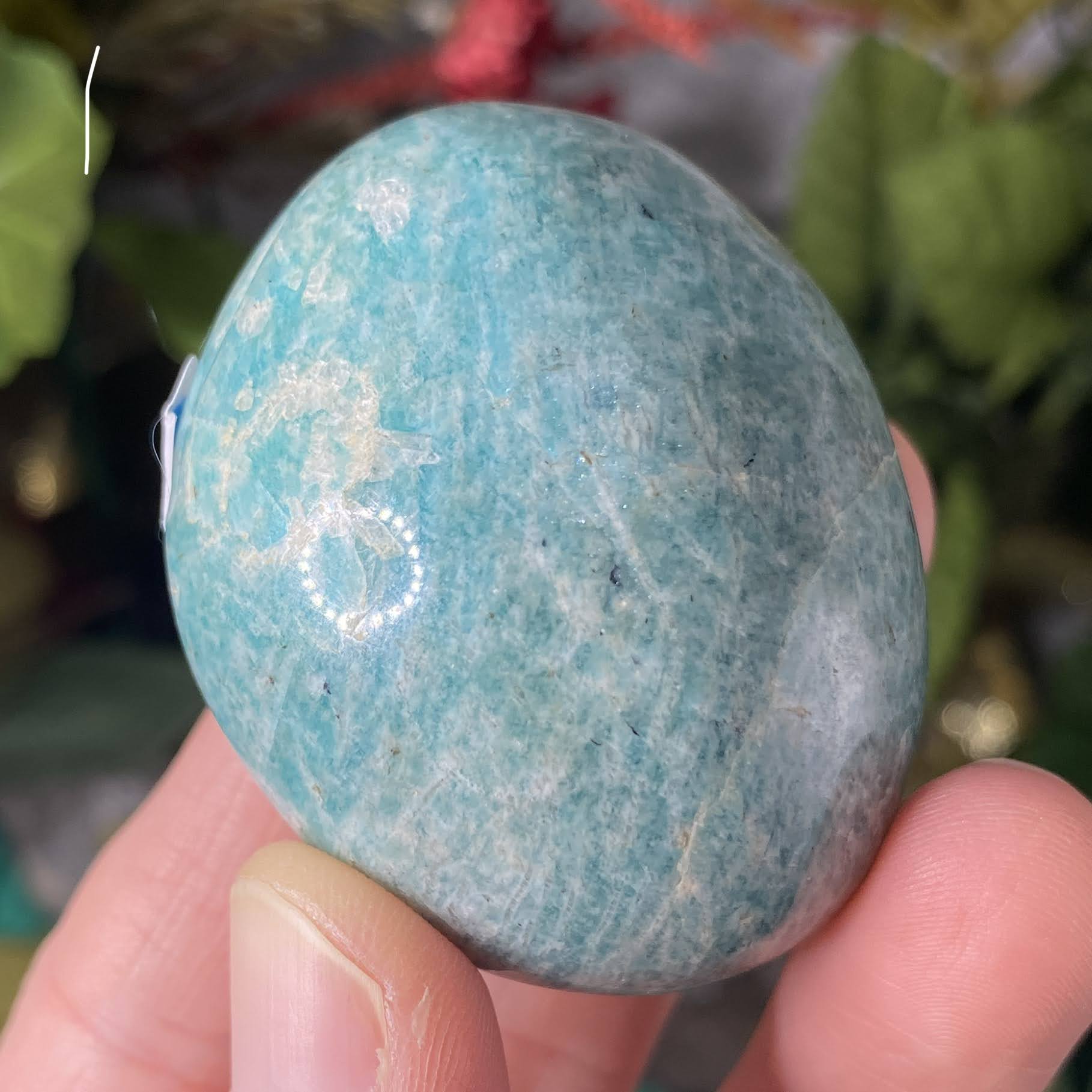 Amazonite - Amazonite Soothing Palm Stones! A214/A218