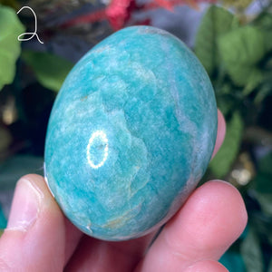 Amazonite - Amazonite Soothing Palm Stones! A214/A218