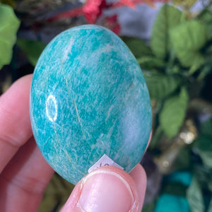 Amazonite - Amazonite Soothing Palm Stones! A214/A218