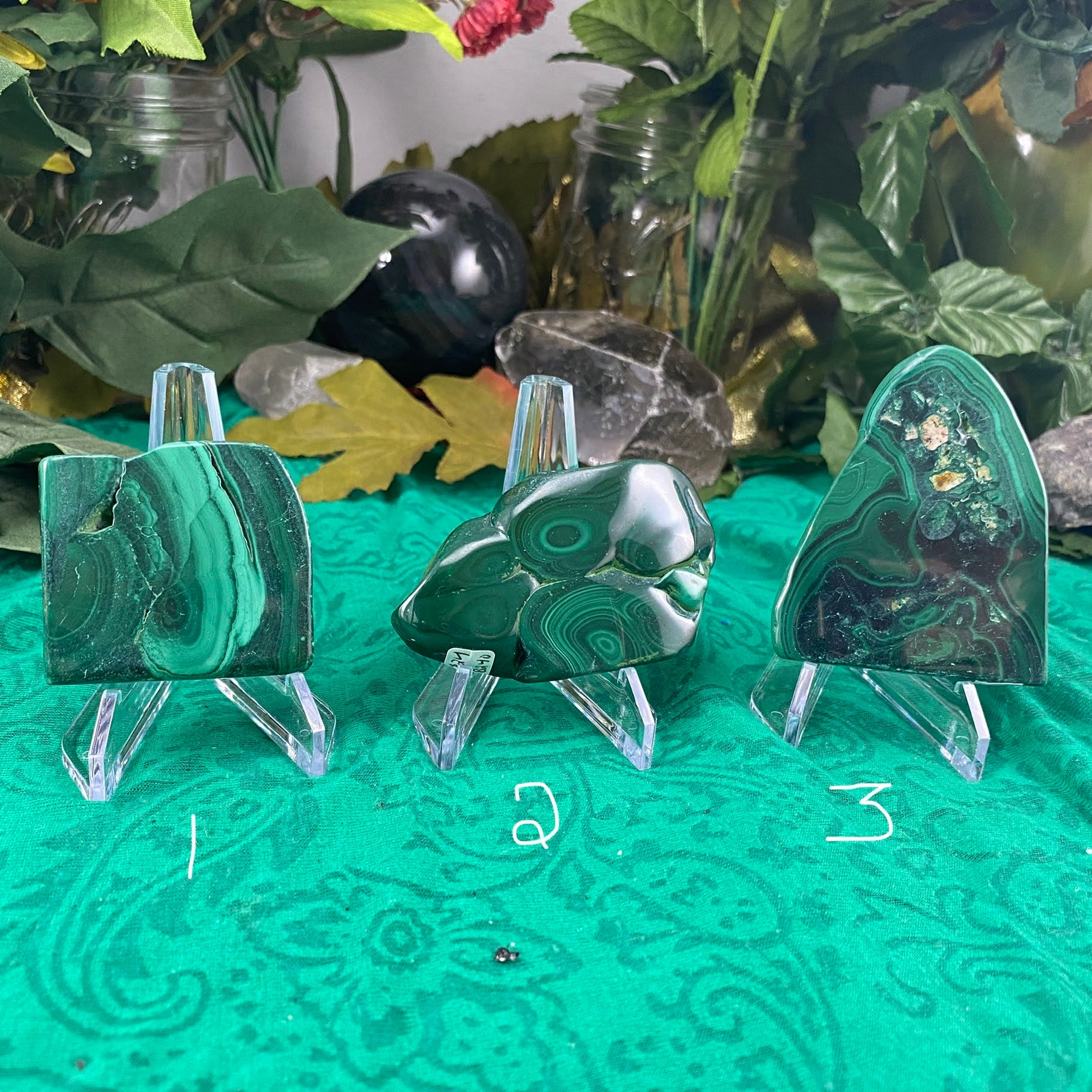 Malachite - Lovely Polished Malachite! (B238/B240/B246)