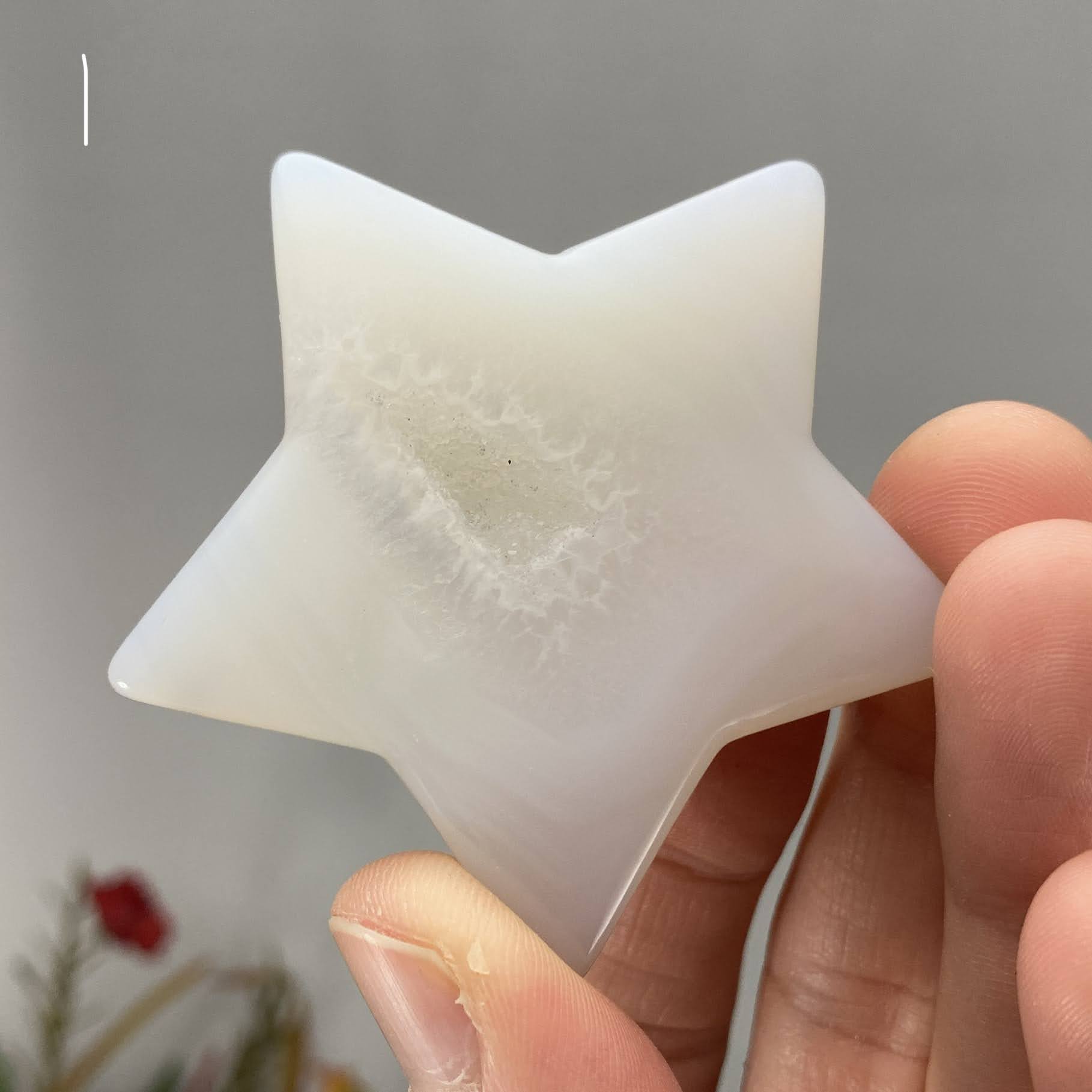 Agate - Dreamy Agate Stars! Some with Druzy! (B665-1/B665-2/B665-3/B665-4)