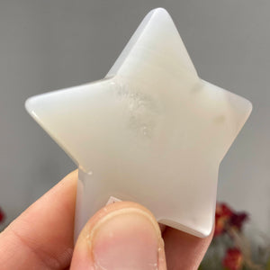 Agate - Dreamy Agate Stars! Some with Druzy! (B665-1/B665-2/B665-3/B665-4)