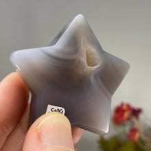 Load image into Gallery viewer, Agate - Dreamy Agate Stars! Some with Druzy! (B665-1/B665-2/B665-3/B665-4)