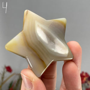 Agate - Dreamy Agate Stars! Some with Druzy! (B665-1/B665-2/B665-3/B665-4)