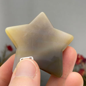 Agate - Dreamy Agate Stars! Some with Druzy! (B665-1/B665-2/B665-3/B665-4)