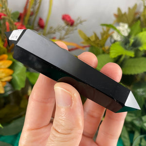 Obsidian- Black Obsidian DT / Double Terminated Points! B370/B372/B375