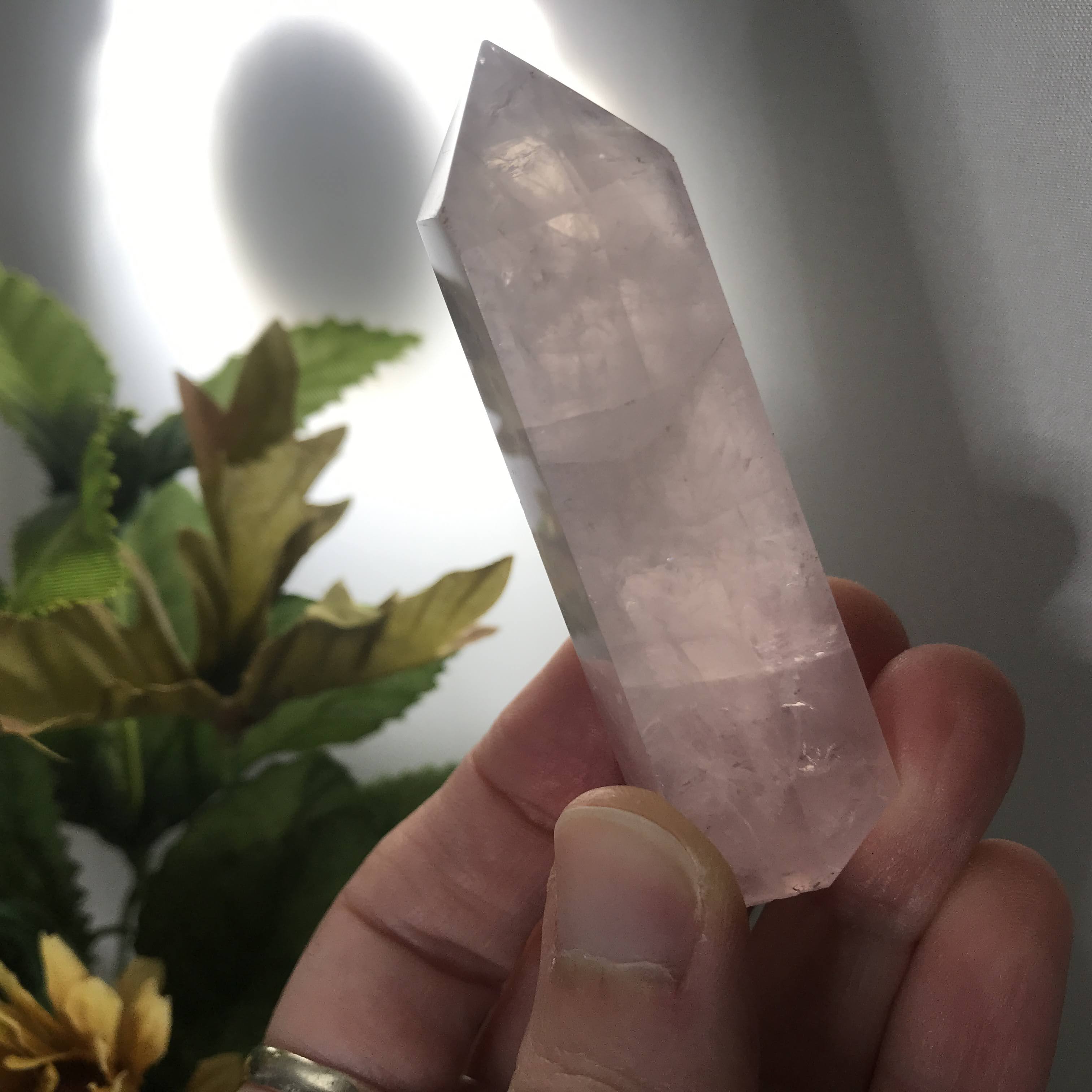 Rose Quartz GORGEOUS Quality Towers / Points / Obelisks! (589-593)