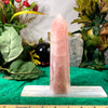 Rose Quartz - Rose Quartz Tall Tower / Point / Obelisk! B204