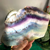 Fluorite- XL SUPER Dreamy Fluorite Slice / Slab! B883