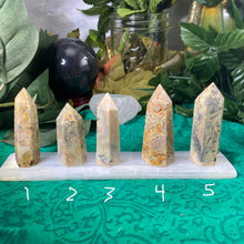 Load image into Gallery viewer, Agate - Crazy Lace / Mexican Lace Agate Towers / Points / Obelisks! (A790-A795)