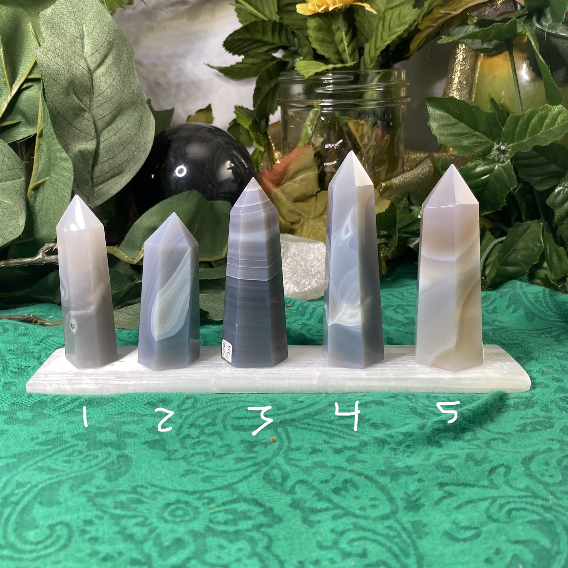 Agate - Agate Towers / Points / Obelisks! (A862/A863/A865/A866/A867)