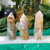 Agate -Gorgeous Flower (Plume) Agate Towers / Points / Obelisks! (B964/B965/B966)