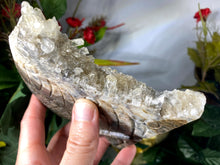 Load image into Gallery viewer, Gorgeous Quartz Cluster Fairy Carving!! B982