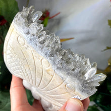 Load image into Gallery viewer, Gorgeous Quartz Cluster Fairy Carvings!! B987 / B990