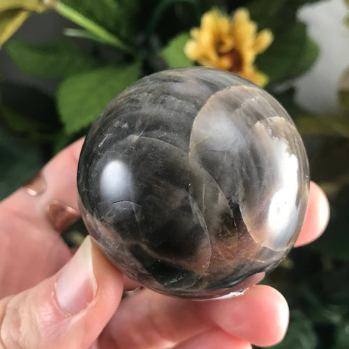 Moonstone Black Moonstone 46mm Sphere! (#14)