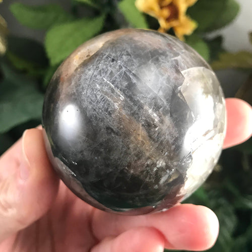 Moonstone Black Moonstone 59mm Sphere! (#8)