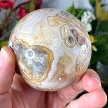 Load image into Gallery viewer, Agate - Crazy Lace Agate Sphere 69mm - B999